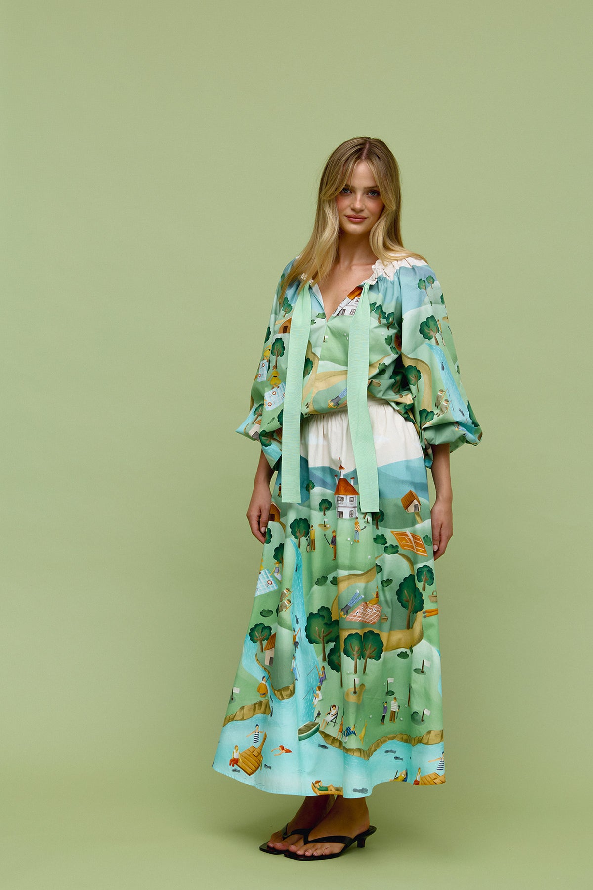 Binny Lawns Skirt