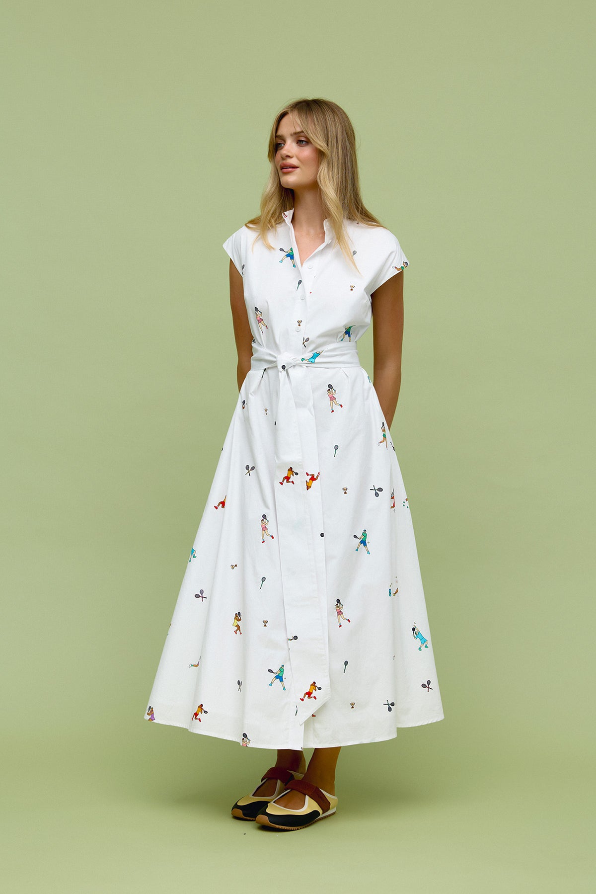 Binny Point Taken Dress