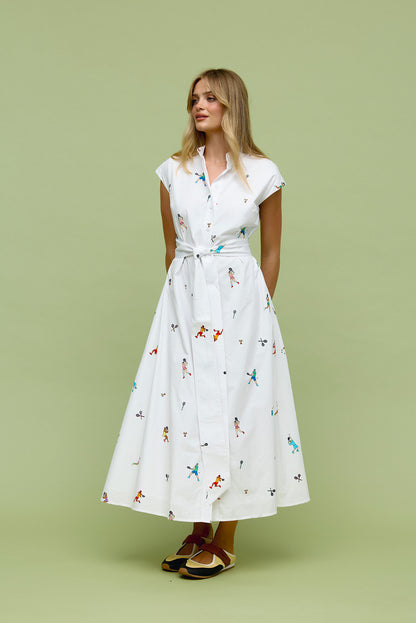 Binny Point Taken Dress