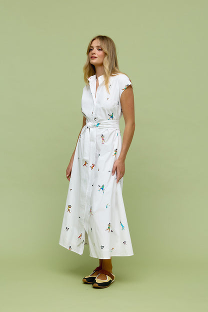 Binny Point Taken Dress