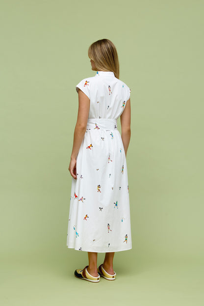 Binny Point Taken Dress