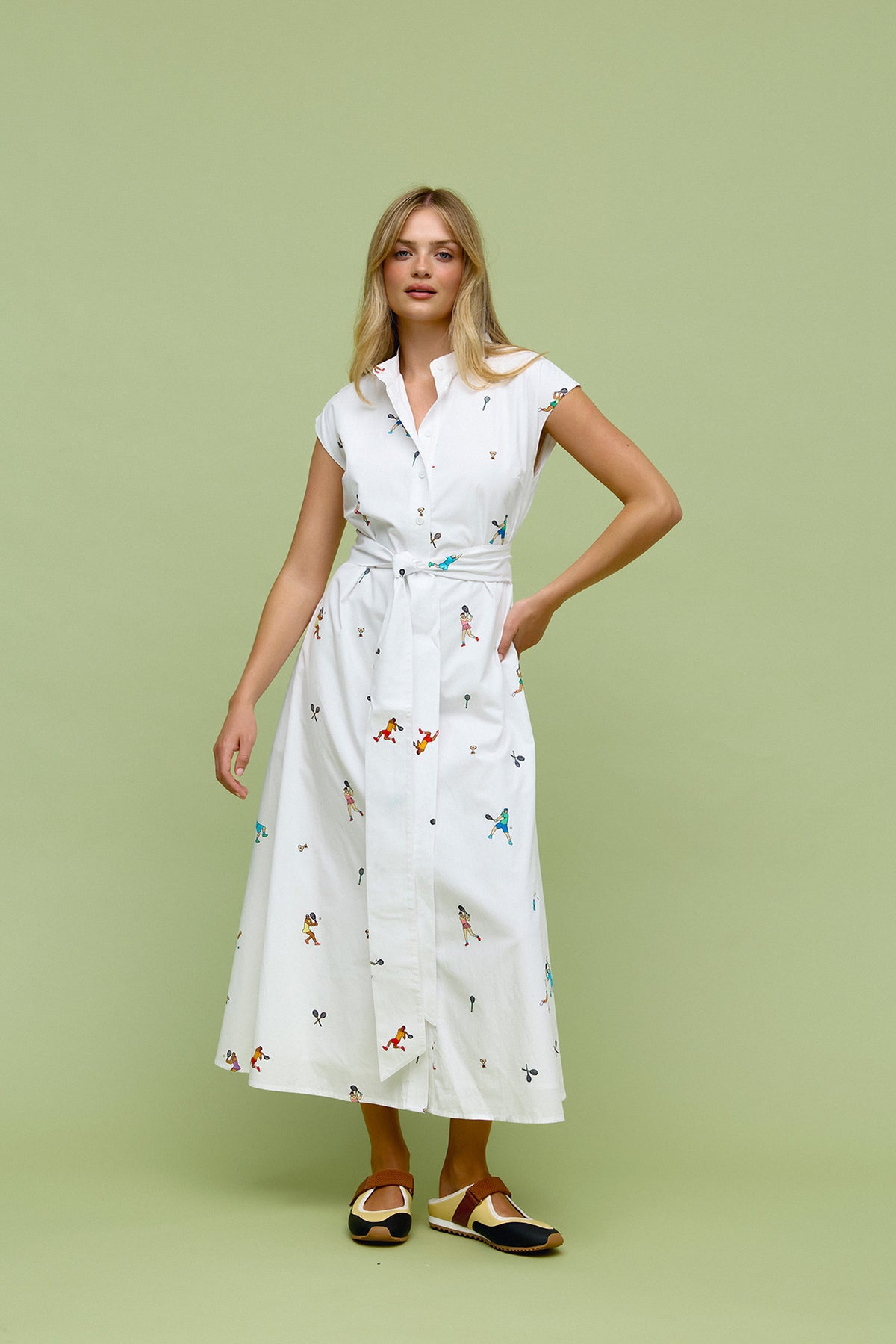 Binny Point Taken Dress