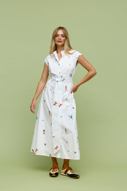 Binny Point Taken Dress