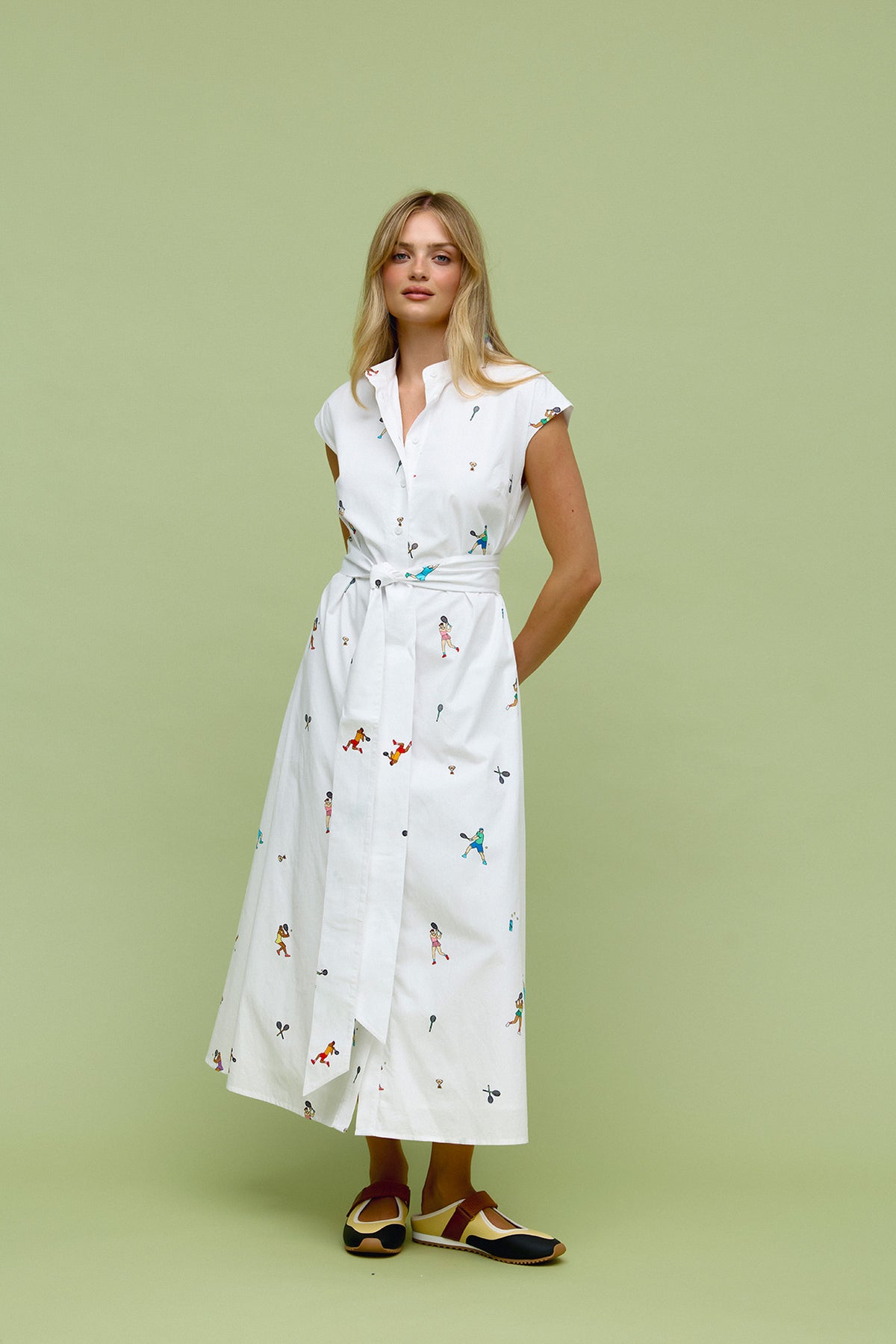 Binny Point Taken Dress