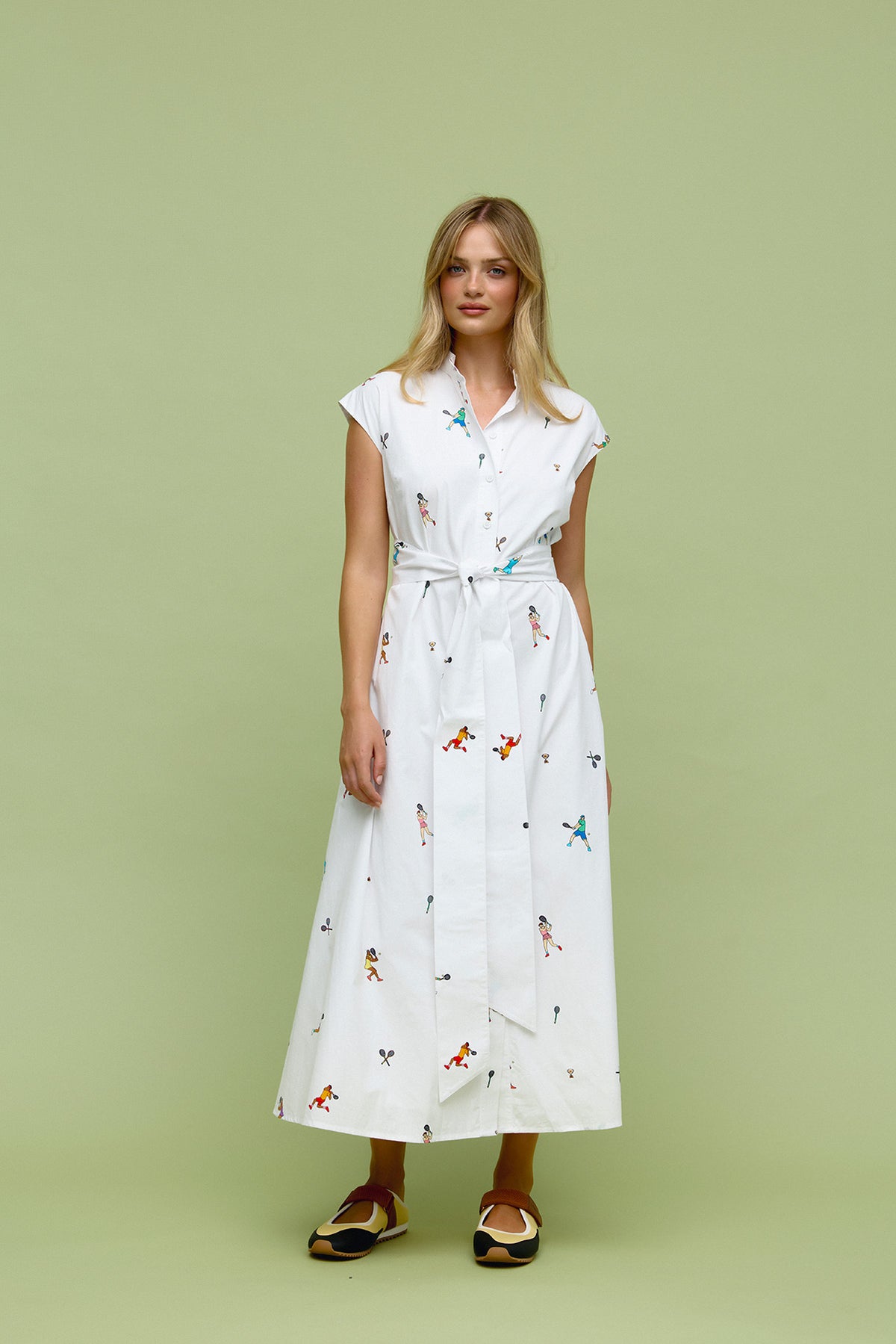 Binny Point Taken Dress