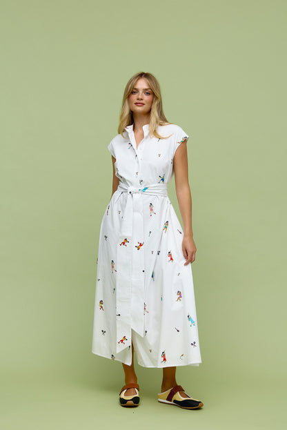 Binny Point Taken Dress