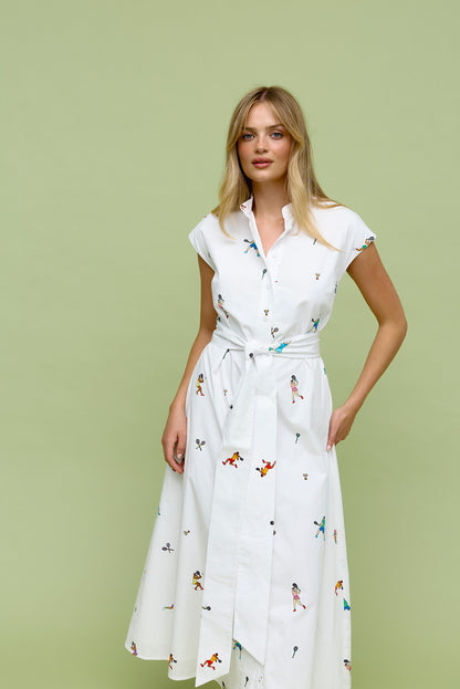 Binny Point Taken Dress