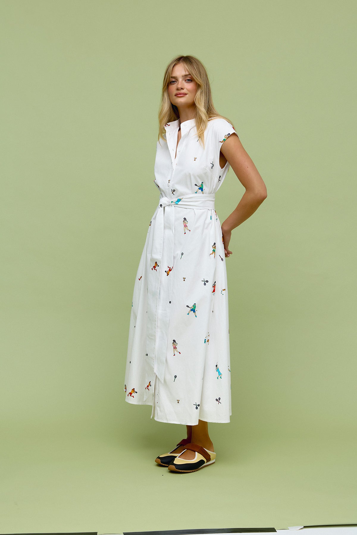Binny Point Taken Dress