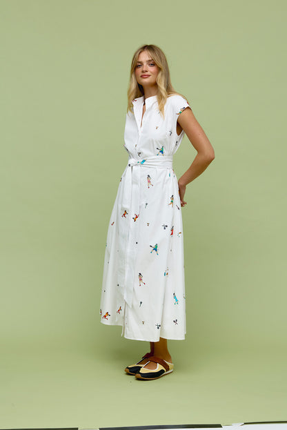 Binny Point Taken Dress
