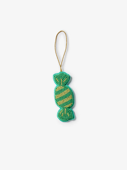 Bonnie & Neil Beaded Christmas Decoration
