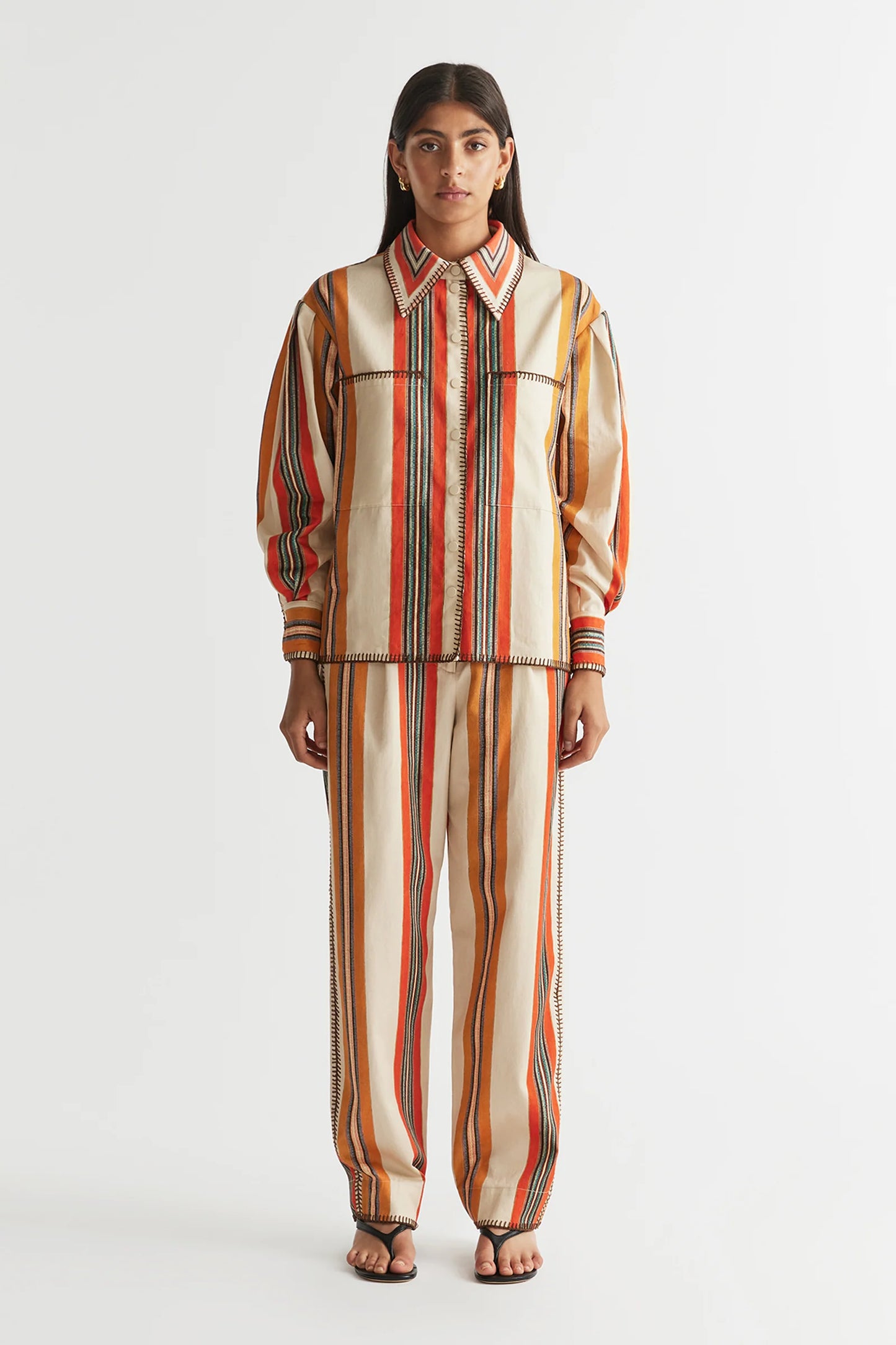 Antipodean Lindsy Pleated Shirt WAS $455