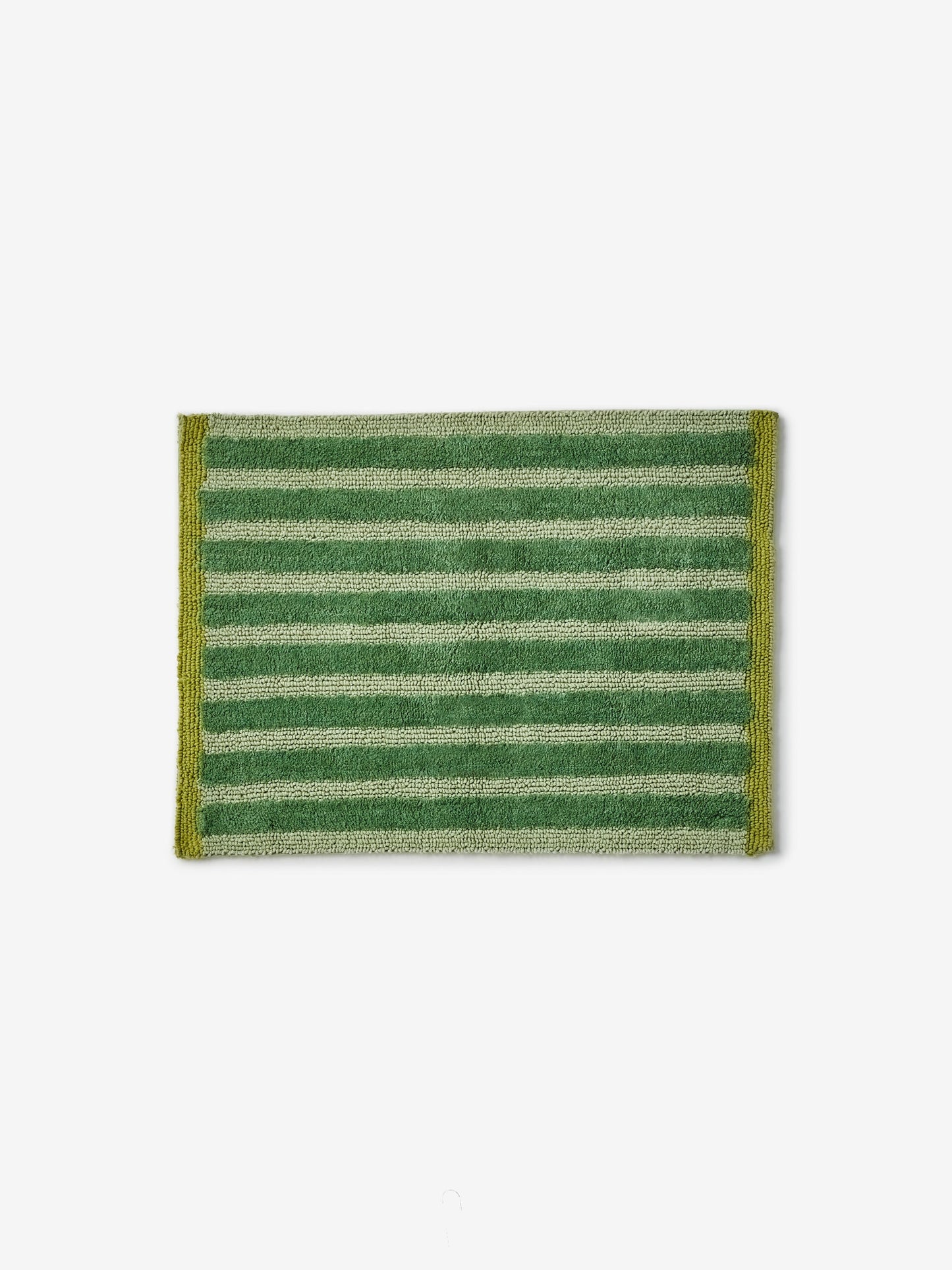 Bonnie & Neil Jardin Stripe Khaki Bath Mat