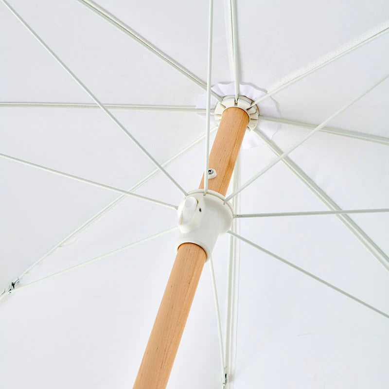 Basil Bangs Premium Beach Umbrella - Salt