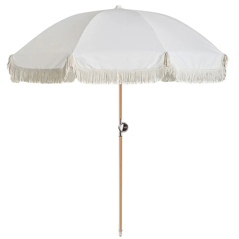 Basil Bangs Premium Beach Umbrella - Salt