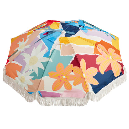 Basil Bangs Premium Beach Umbrella - Wildflower