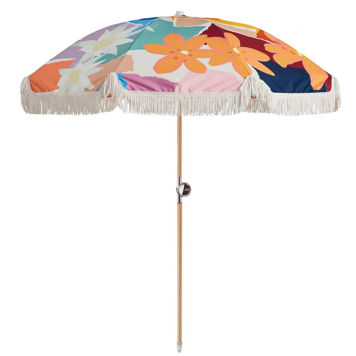 Basil Bangs Premium Beach Umbrella - Wildflower