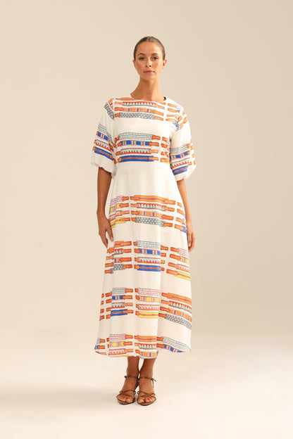 Binny Straight Six Dress