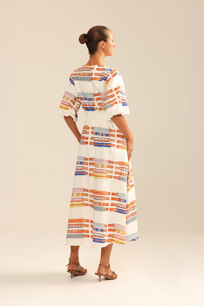 Binny Straight Six Dress