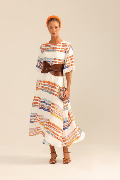 Binny Straight Six Dress