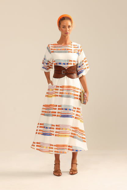 Binny Straight Six Dress