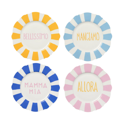 Mamma Mia Wave Dinner Plate Set