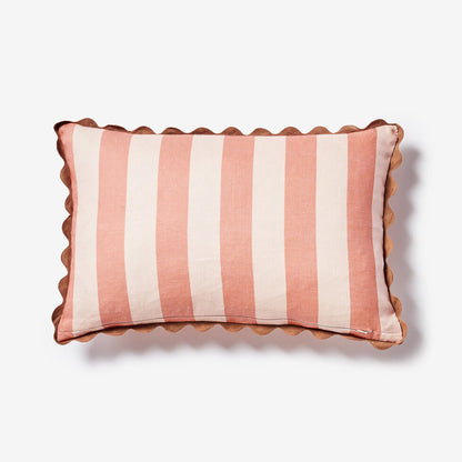 Bonnie & Neil Bold Stripe Clay Cushion