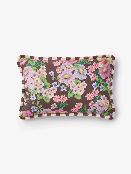 Bonnie & Neil Buttercup Brown Cushion