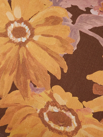 Bonnie & Neil Marigold Amber Linen Cushion