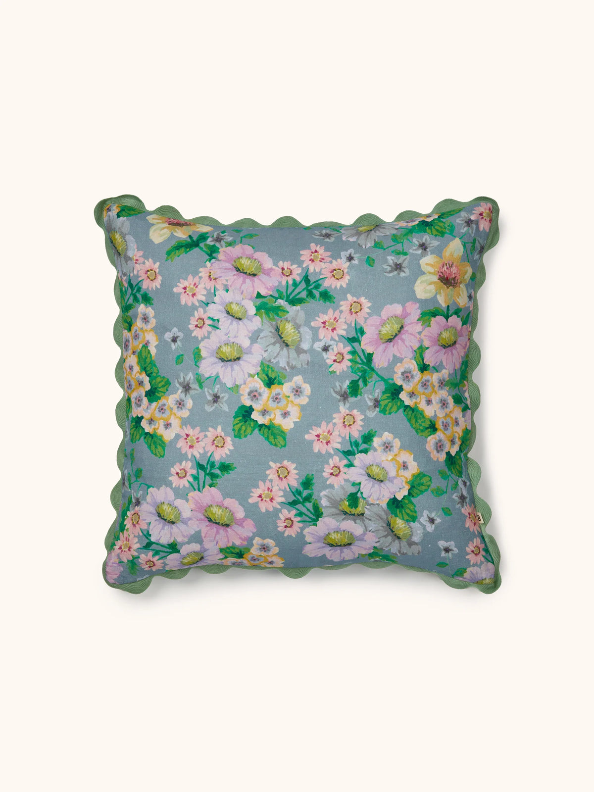 Bonnie & Neil Buttercup Blue Cushion