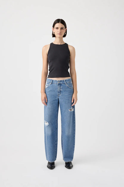 Outland Denim Avril Slouchy Wide Jean