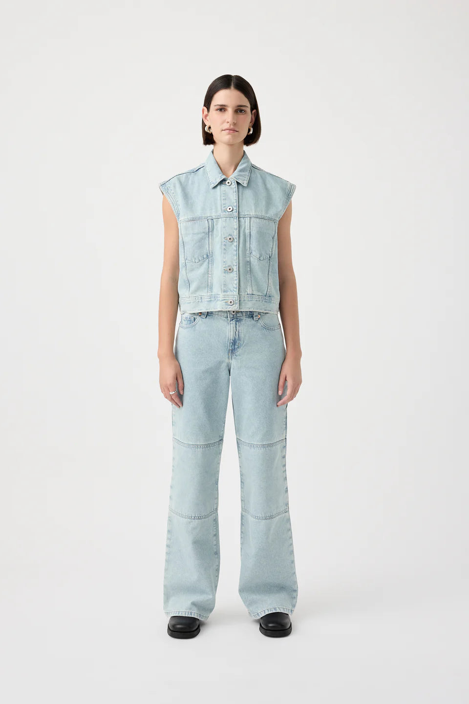 Outland Denim Blake Cropped Vest