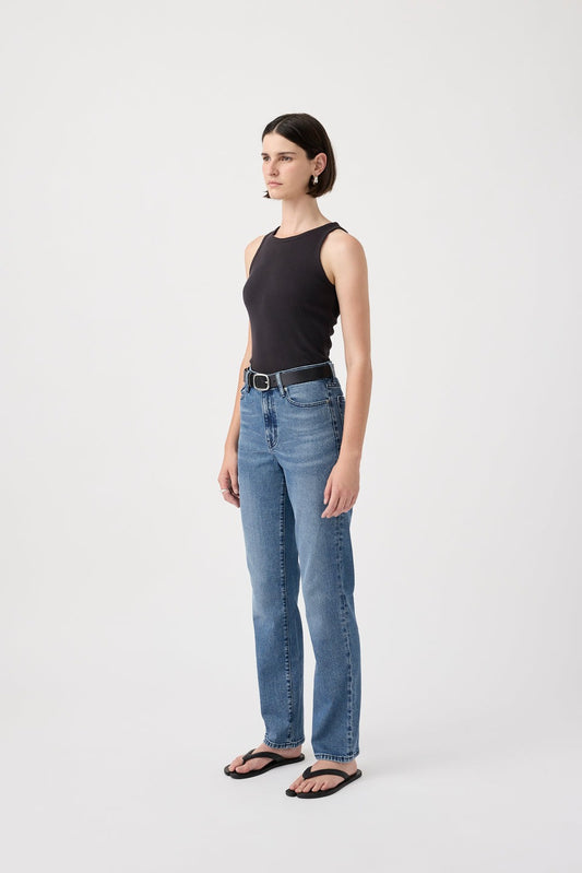 Outland Denim High Straight Jean