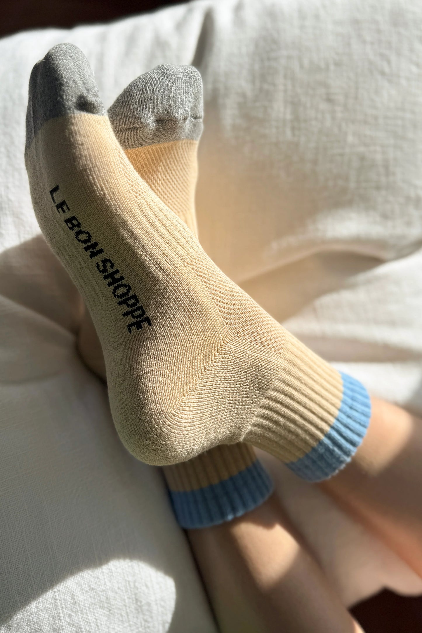 Le Bon Shoppe Embroidered Girlfriend Socks