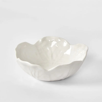 Cabbage Leaf Small Bowl Set of 6