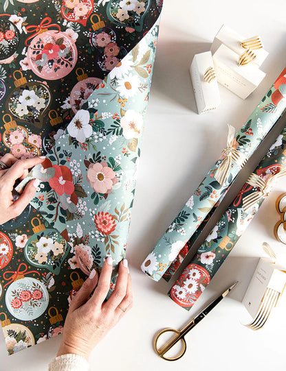 Bespoke Letterpress Christmas Gift Wrap