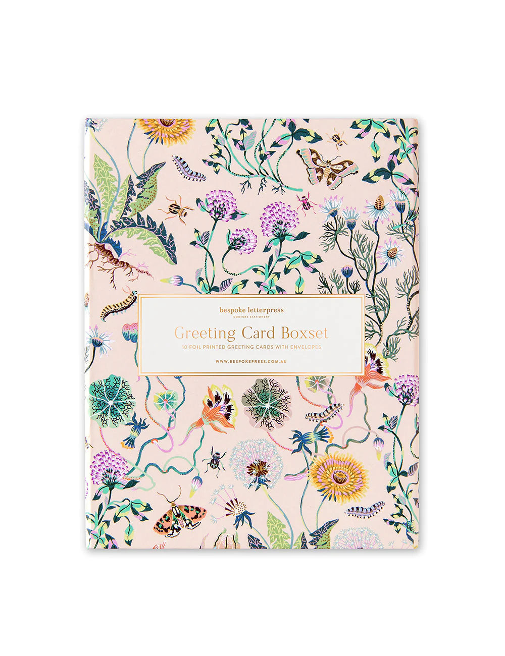 Bespoke Letterpress 10 Pack Greeting Card Boxsets