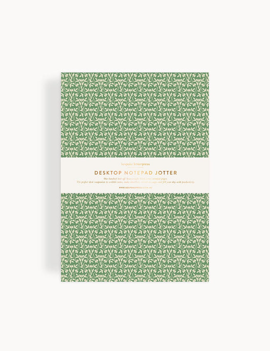 Bespoke Letterpress Notepad Desktop Jotter
