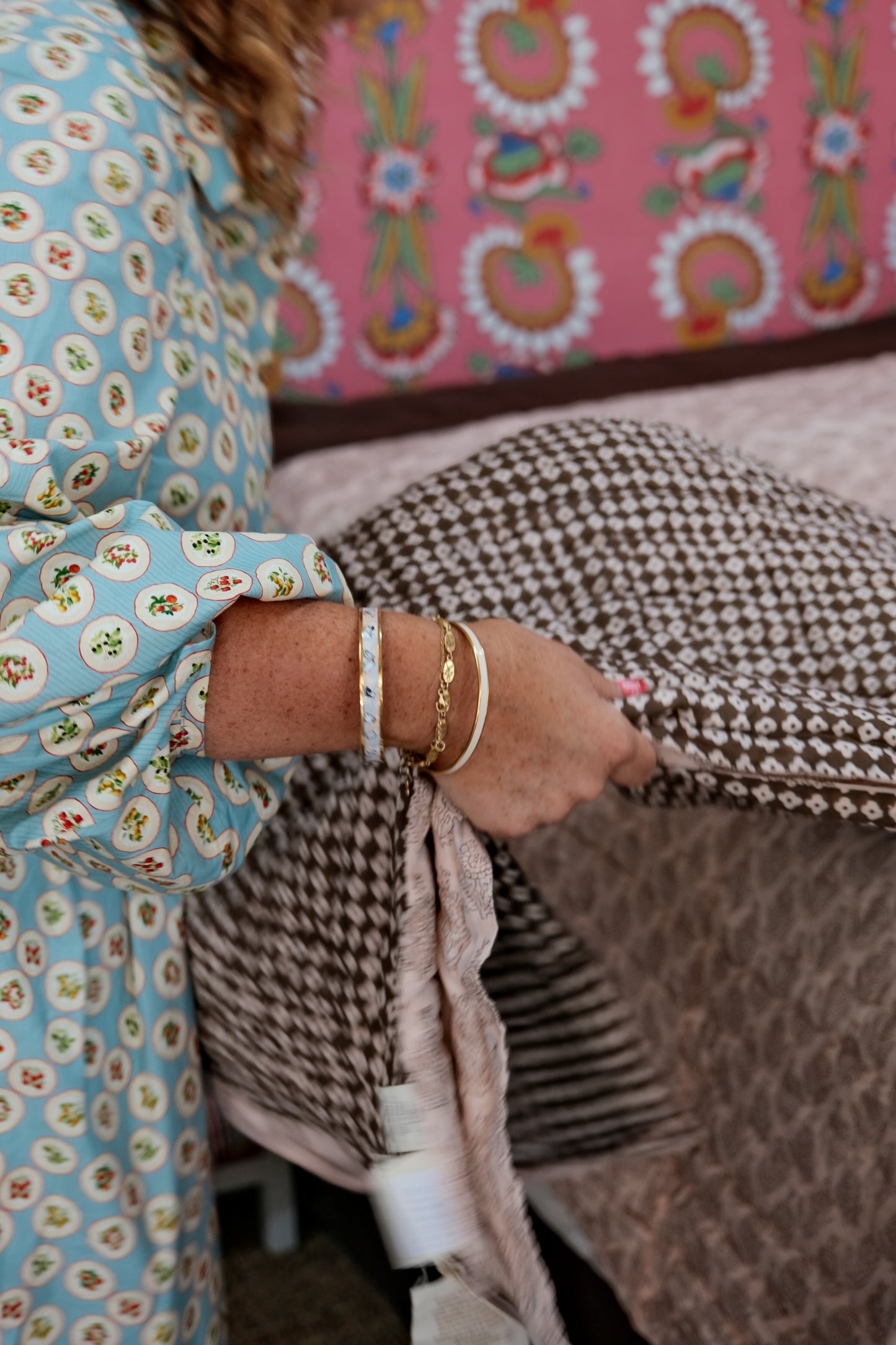 Mandalay Designs Spot Clover Bed Linen
