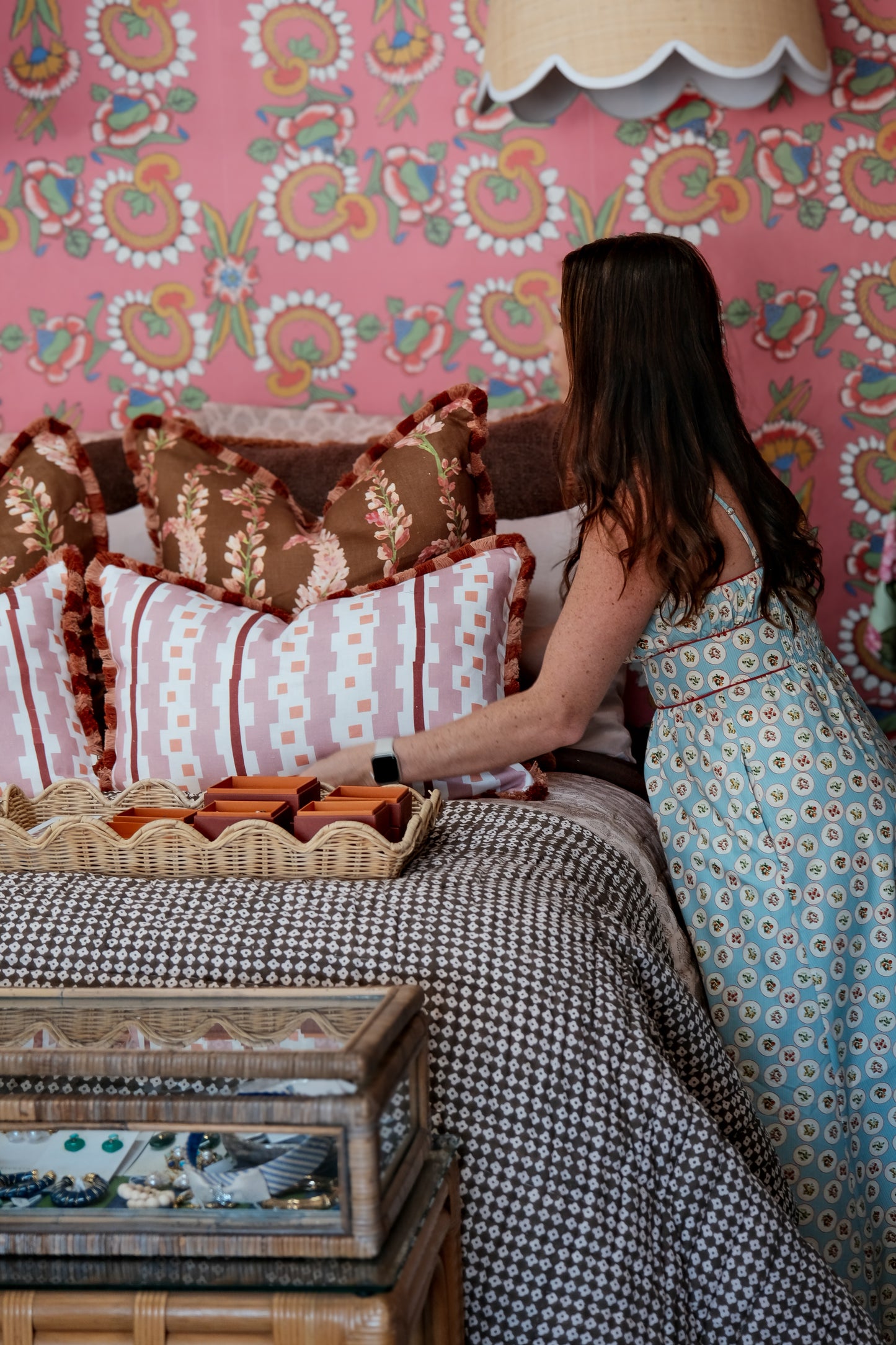 Mandalay Designs Spot Clover Bed Linen