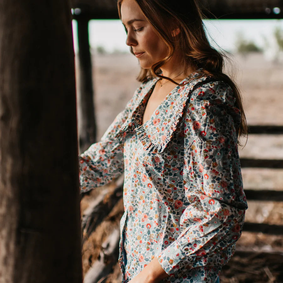 Sorority Betsy P Chelsea Collar Blouse