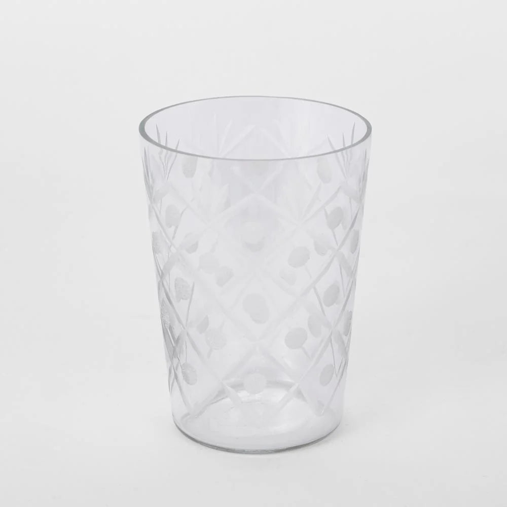 Hand Etched Tea Light