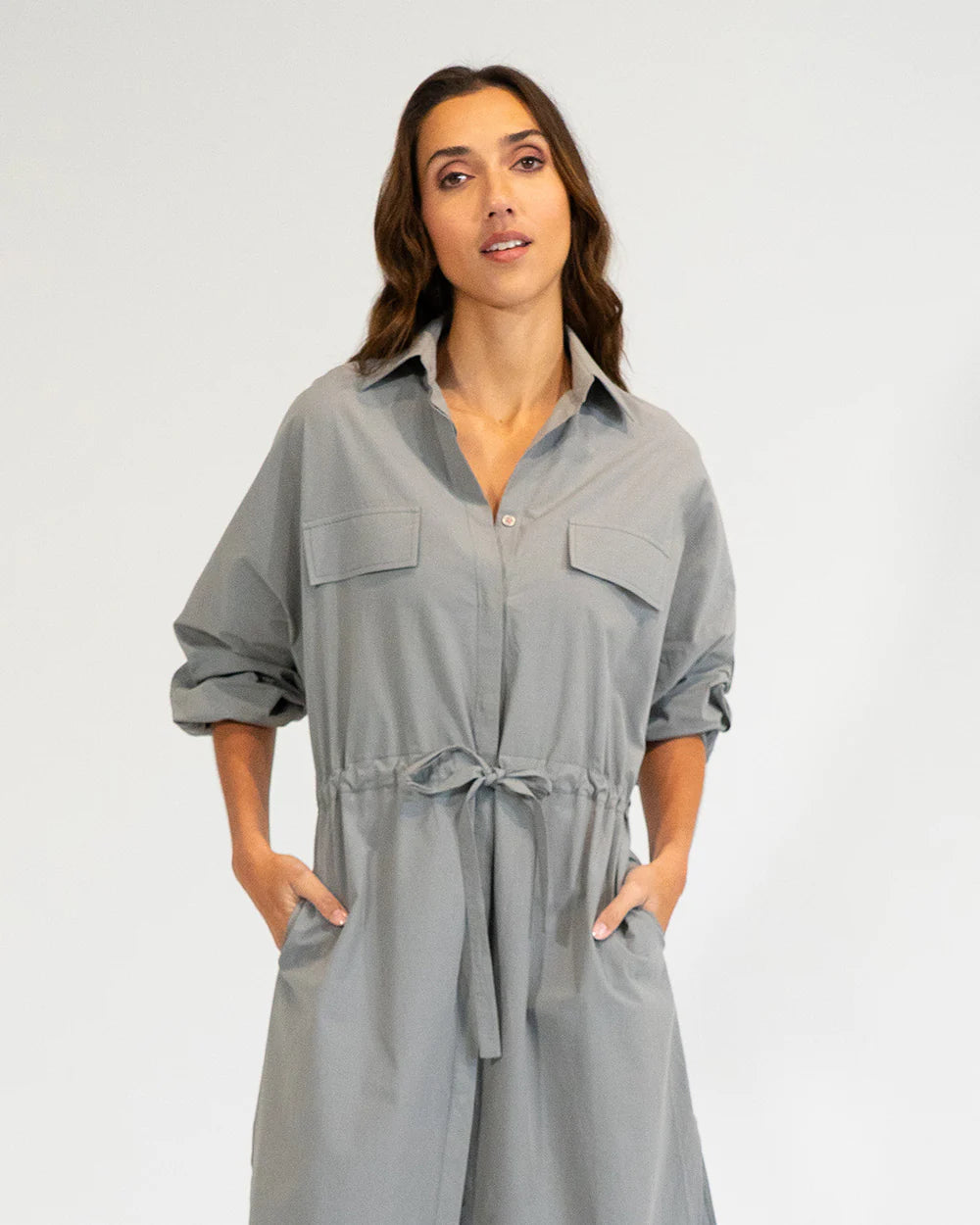 Elms + King Daytona Shirt Dress