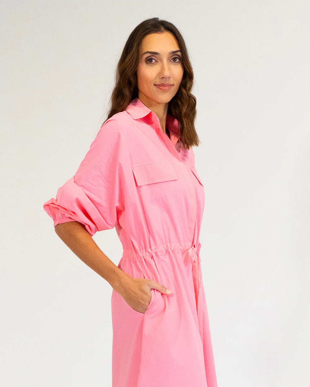 Elms + King Daytona Shirt Dress