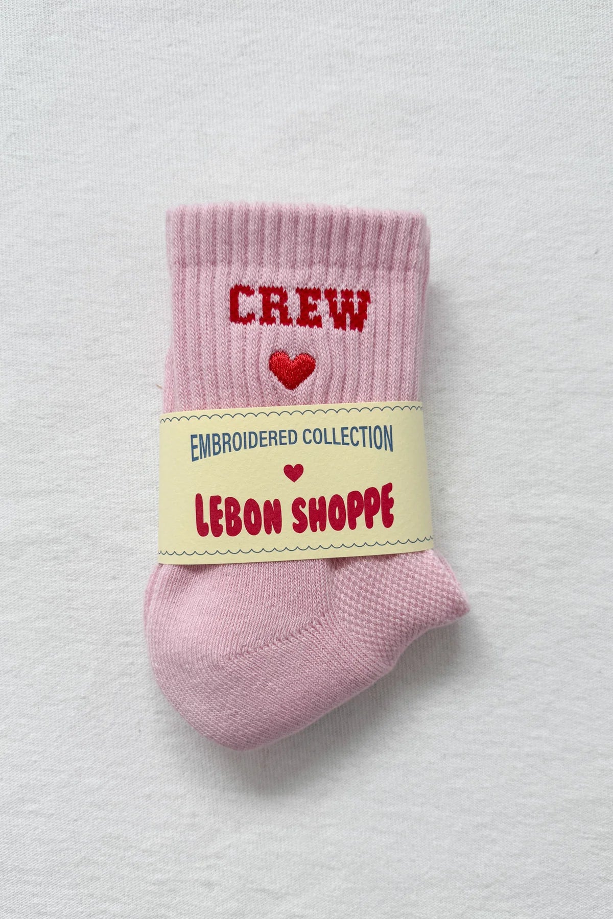 Le Bon Shoppe Embroidered Girlfriend Socks