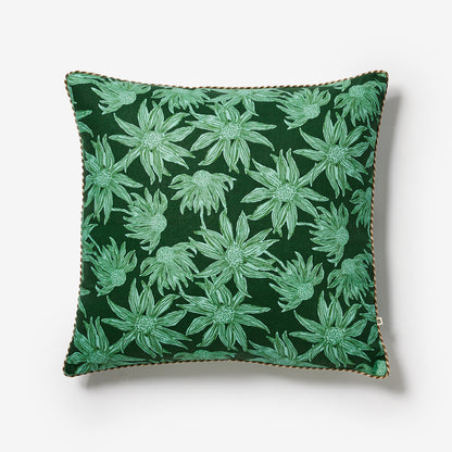 Bonnie & Neil Flannel Flower Forest Cushion