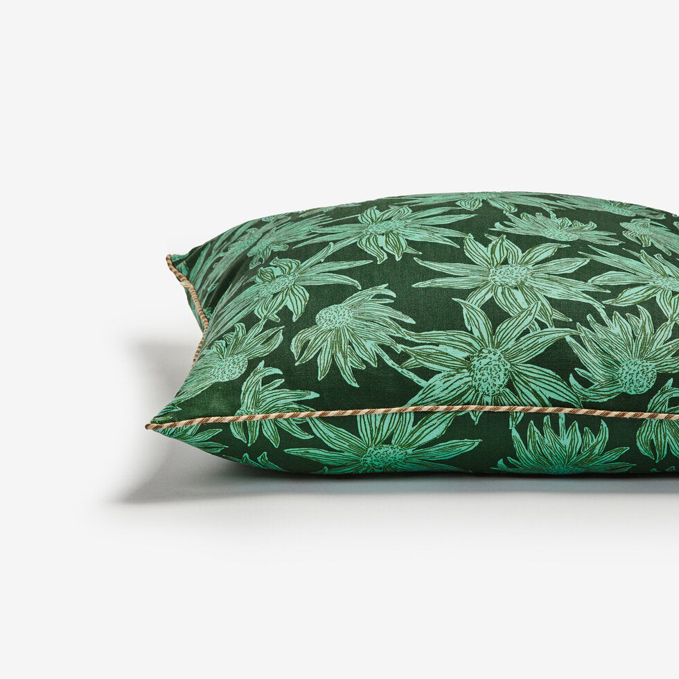 Bonnie & Neil Flannel Flower Forest Cushion