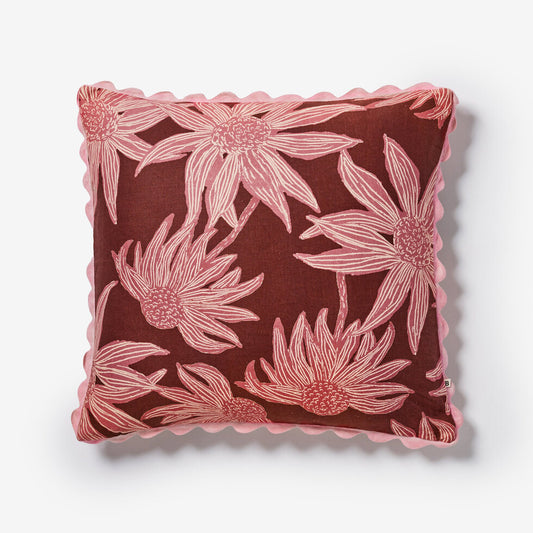 Bonnie & Neil Fiore Burgundy Cushion