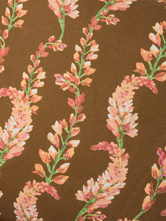 Bonnie & Neil Penny Brown Linen Cushion