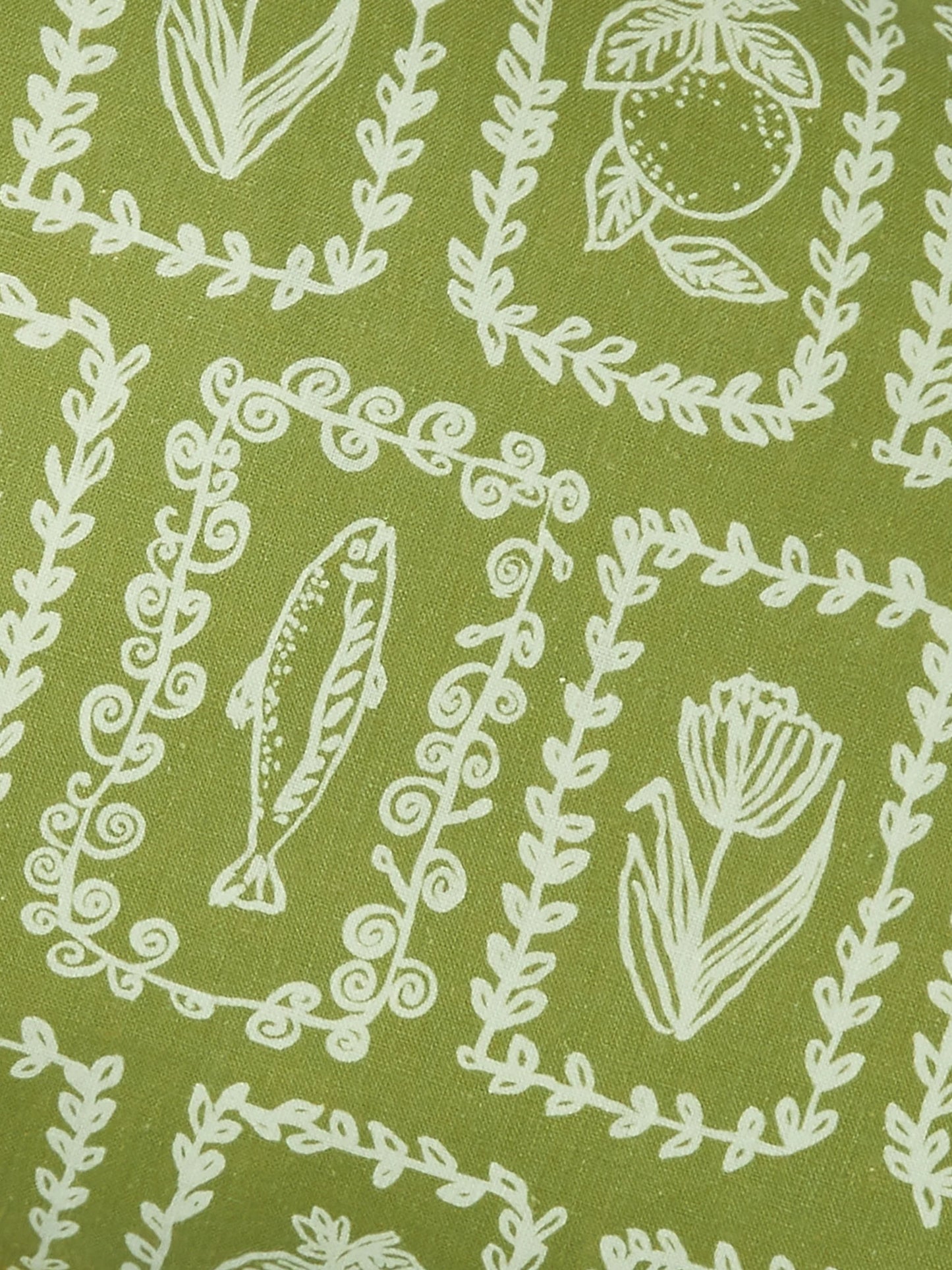 Bonnie & Neil Petra Sage Linen Cushion