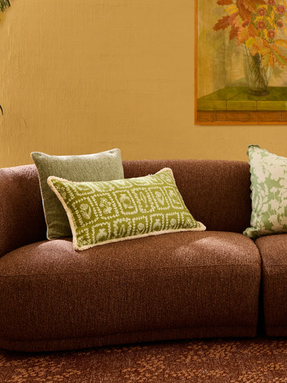 Bonnie & Neil Petra Sage Linen Cushion